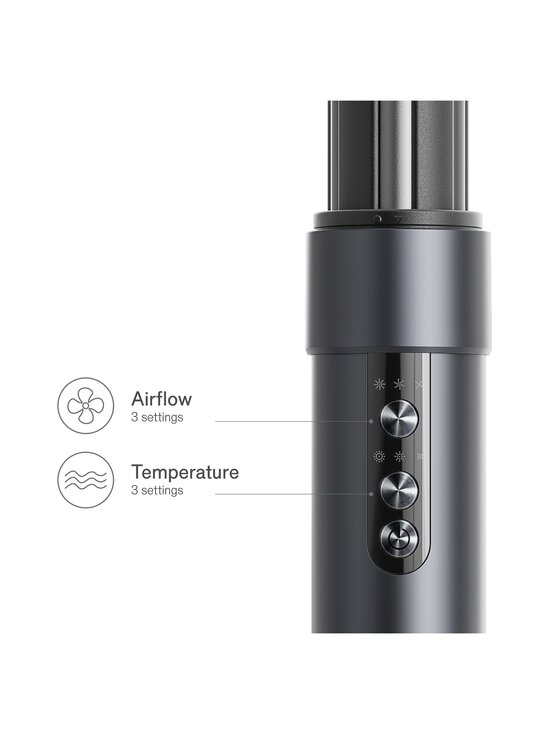 EC By Wilfa - AirLush 9-in-1 Multistyler -hiustenmuotoilulaite - DARK GREY | Stockmann - photo 4