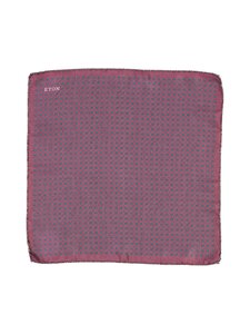 Eton - Double Print -silkkitaskuliina - 75 MID PURPLE | Stockmann