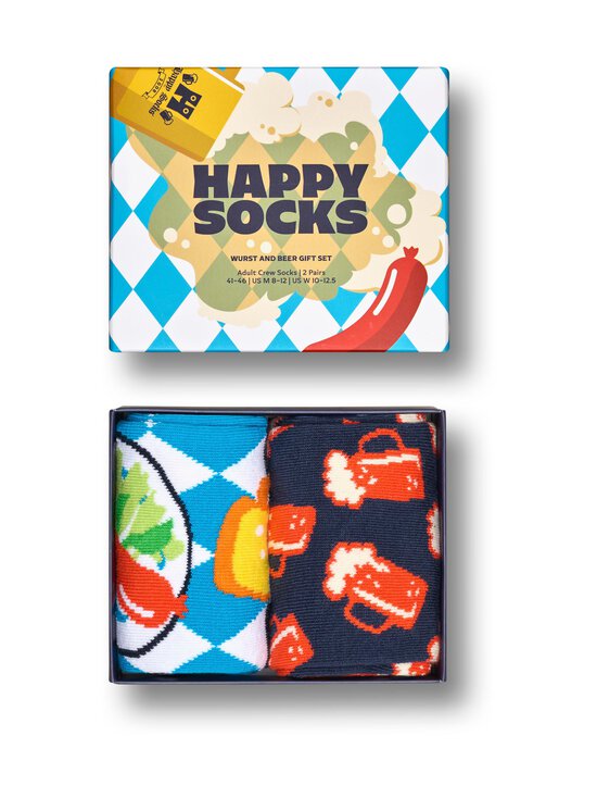 Happy Socks - Wurst And Beer Gift Set -sukat 2-pack - 6000 LIGHT BLUE | Stockmann - photo 3