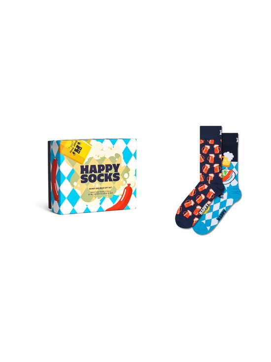 Happy Socks - Wurst And Beer Gift Set -sukat 2-pack - 6000 LIGHT BLUE | Stockmann - photo 4