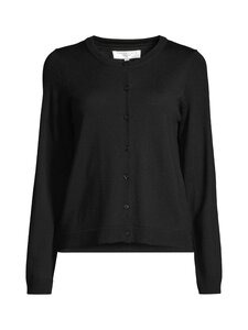 ESSENTIALS by Stockmann - Jamelia-merinoneuletakki - BLACK 99070 | Stockmann