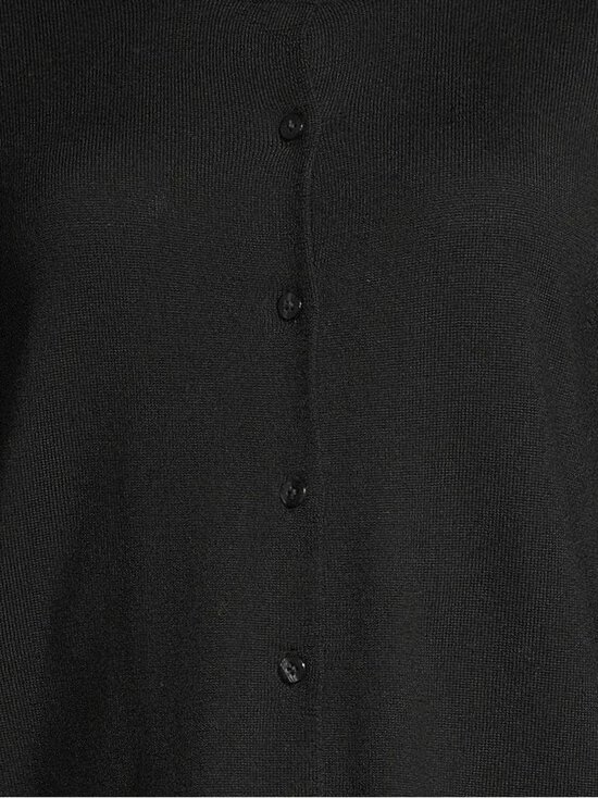 ESSENTIALS by Stockmann - Jamelia-merinoneuletakki - BLACK 99070 | Stockmann - photo 4