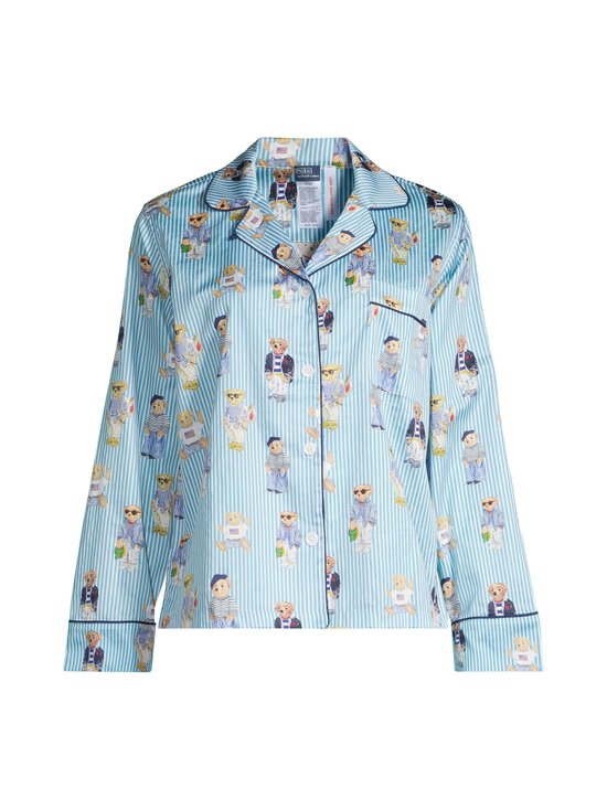 Polo Ralph Lauren - Pidžaama Madison Set Allover Bear Polo - 866 AQUA MIST | Stockmann - photo 5