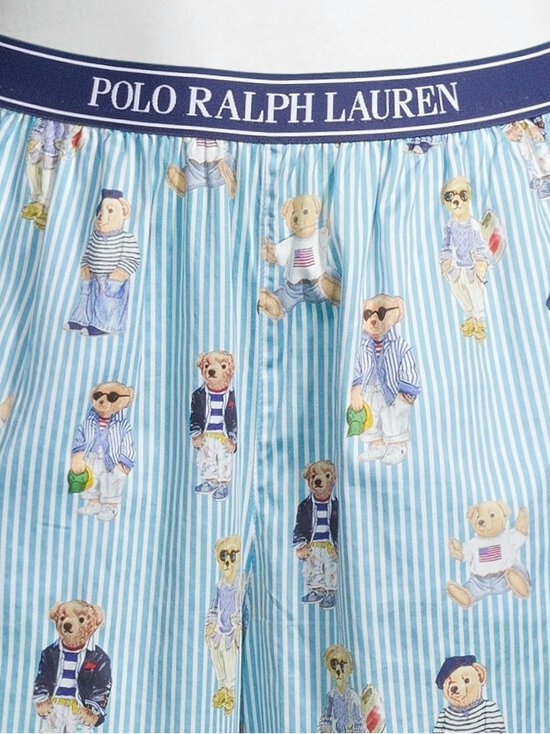 Polo Ralph Lauren - Pidžaama Madison Set Allover Bear Polo - 866 AQUA MIST | Stockmann - photo 8