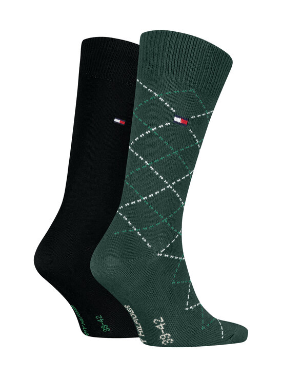 Tommy Hilfiger - Sokid Argyle, 2 paari - 002 DEEP GREEN | Stockmann - photo 2