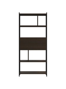 BoConcept - Calgary-hylly tumma tammi / musta 84 x 190 cm - BROWN | Stockmann