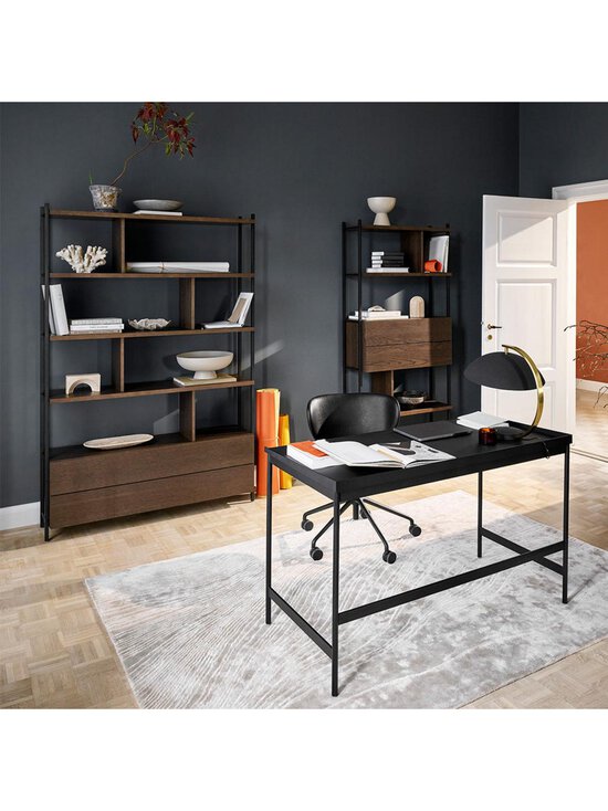 BoConcept - Calgary-hylly tumma tammi / musta 84 x 190 cm - BROWN | Stockmann - photo 5