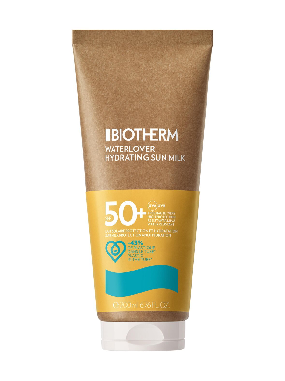 Waterlover Hydrating Sun Milk SPF 50 -aurinkosuojavoide 200 ml