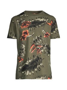 CONSTRUE - T-särk California - HERB GREEN FLORAL AOP | Stockmann