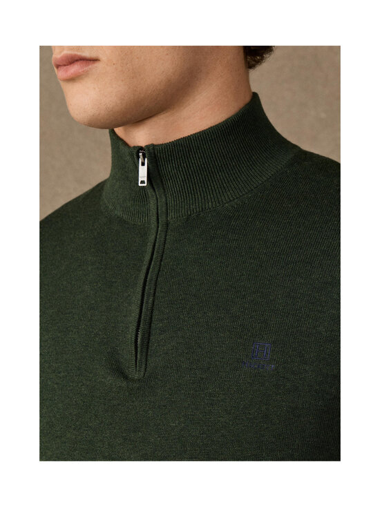 Hackett London - Heritage Cotton Half Zip -neulepaita - 781 GREEN | Stockmann - photo 6