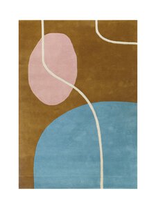 FINARTE - Ruukku-villamatto 200 x 300 cm - GOLD-BLUE | Stockmann