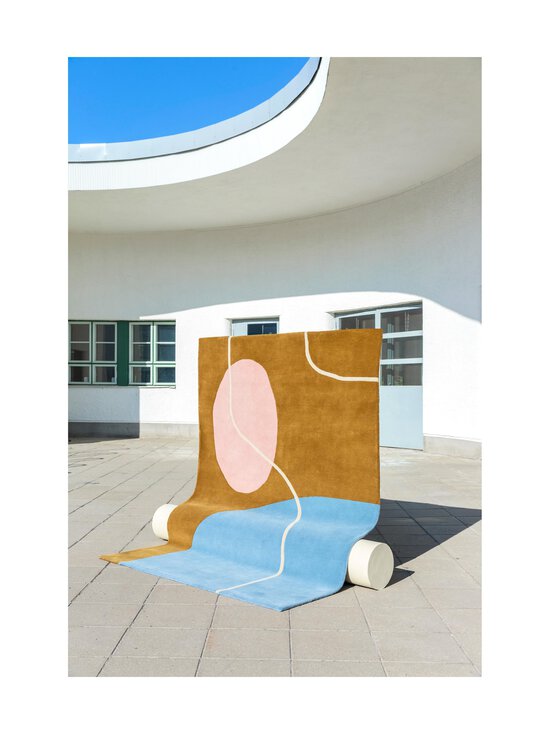 FINARTE - Ruukku-villamatto 200 x 300 cm - GOLD-BLUE - photo 2 FINARTE - Ruukku-villamatto 200 x 300 cm - GOLD-BLUE | Stockmann - photo 2