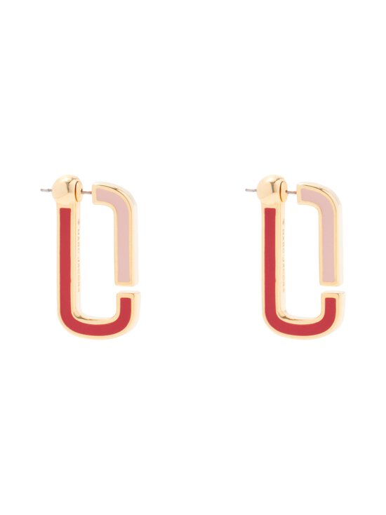 Enamel Flat Hoops -korvakorut