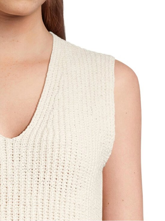 NOOM - Malla Boucle -neuleliivi - OFFWHITE | Stockmann - photo 4