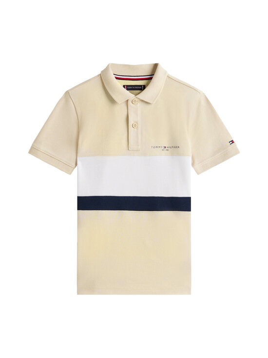 Tommy Hilfiger - Polosärk Mini Corp - ACI CLASSIC BEIGE COLOURBLOCK | Stockmann - photo 1