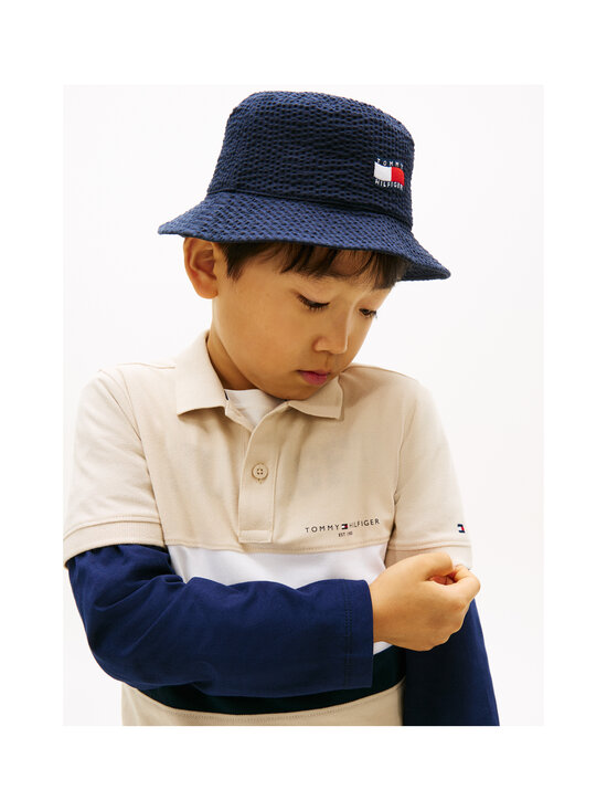 Tommy Hilfiger - Polosärk Mini Corp - ACI CLASSIC BEIGE COLOURBLOCK | Stockmann - photo 4