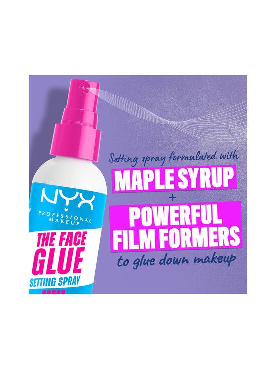 NYX Professional Makeup - Meigikinnitussprei The Face Glue Setting Spray, 60 ml - NOCOL - photo 4 NYX Professional Makeup - Meigikinnitussprei The Face Glue Setting Spray, 60 ml - NOCOL | Stockmann - photo 4