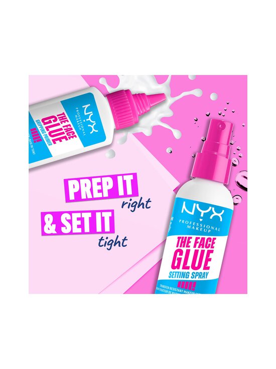 NYX Professional Makeup - Meigikinnitussprei The Face Glue Setting Spray, 60 ml - NOCOL - photo 6 NYX Professional Makeup - Meigikinnitussprei The Face Glue Setting Spray, 60 ml - NOCOL | Stockmann - photo 6