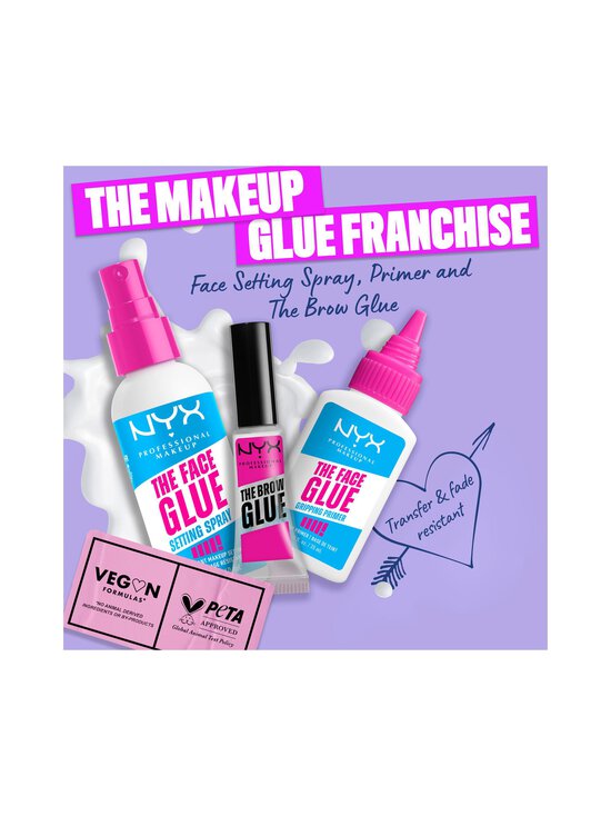 NYX Professional Makeup - Meigikinnitussprei The Face Glue Setting Spray, 60 ml - NOCOL - photo 9 NYX Professional Makeup - Meigikinnitussprei The Face Glue Setting Spray, 60 ml - NOCOL | Stockmann - photo 9
