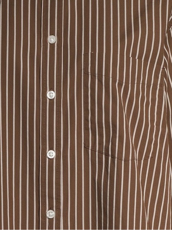 GAP - Poplin Big kreklblūze - BROWN STRIPE | Stockmann - photo 4