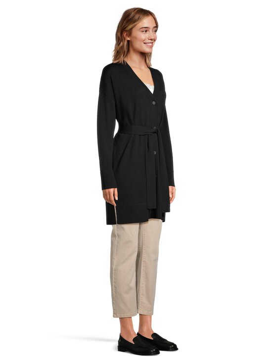 ESSENTIALS by Stockmann - Meriinokardigan Adele - BLACK 99070 - photo 4 ESSENTIALS by Stockmann - Meriinokardigan Adele - BLACK 99070 | Stockmann - photo 4