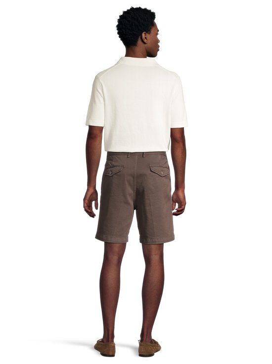 Oscar Jacobson - Šortsid Tanker Pleat - 535 BROWN ELK | Stockmann - photo 4