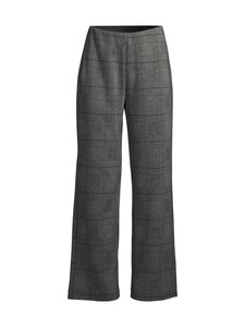 NOOM - Ophelia Checked Jersey -housut - BLACK CHECK COMBO NOOM - Ophelia Checked Jersey -housut - BLACK CHECK COMBO | Stockmann