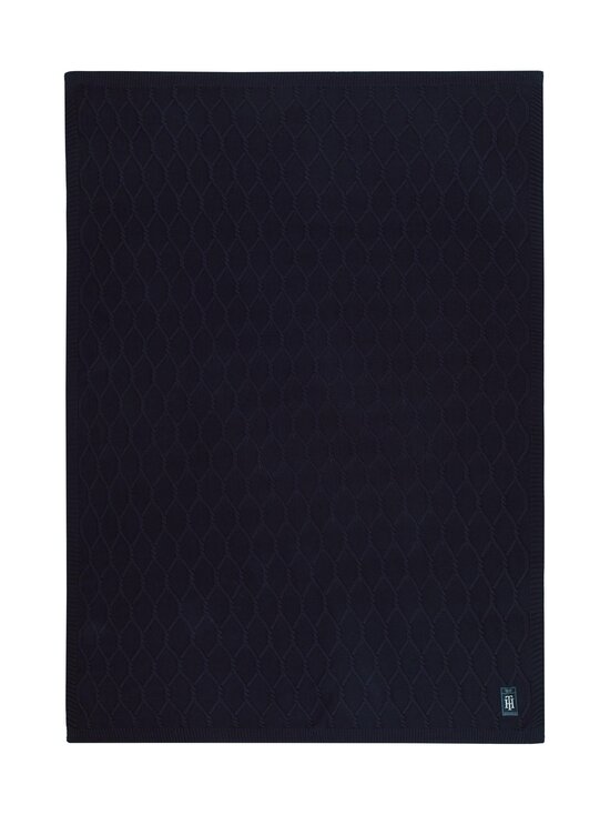 Tommy Hilfiger - Twist Plaid -huopa 130 x 170 cm - NAVY - photo 1 Tommy Hilfiger - Twist Plaid -huopa 130 x 170 cm - NAVY | Stockmann - photo 1