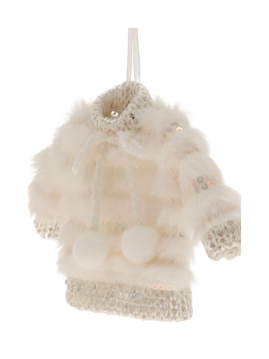 Villa Stockmann - Sweater Sequins eglīšu rotājums 10,8 cm - WHITE | Stockmann - photo 2
