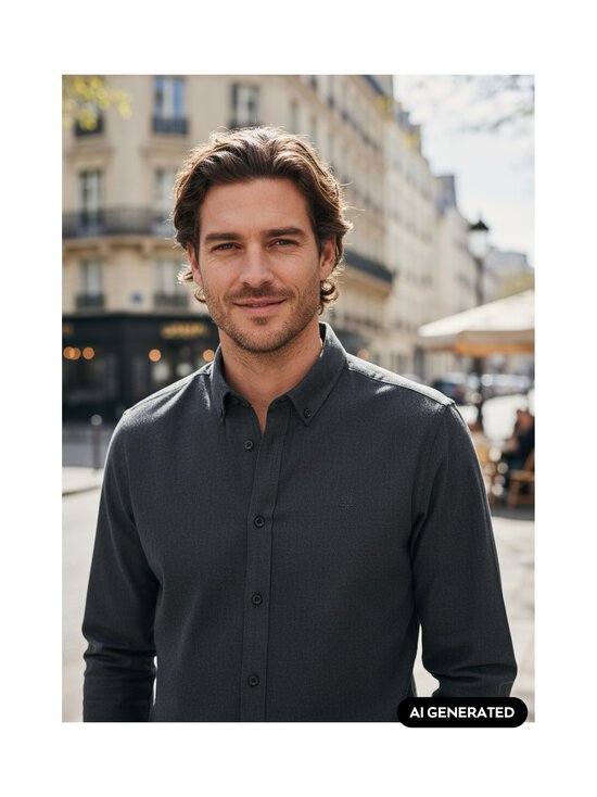 Les Deux - Flanellsärk Smu Soft - BLACK | Stockmann - photo 3
