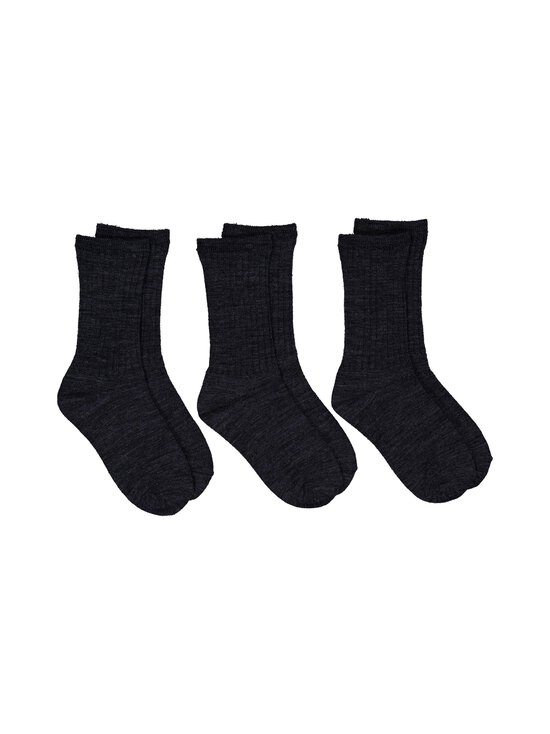 Bogi - Bax merīnvilnas zeķes 3 gab. iepakojumā - GREY MEL. | Stockmann - photo 1