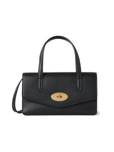 Mulberry - Nahast käekott Small Darley Top Handle - A100 BLACK | Stockmann
