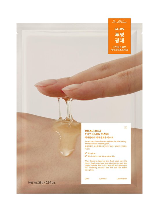 Dr. Althea - Vita Glow Mask -kangasnaamio - NOCOL | Stockmann - photo 1