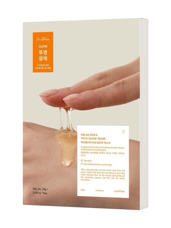 Dr. Althea - Vita Glow Mask -kangasnaamio - NOCOL | Stockmann - photo 3