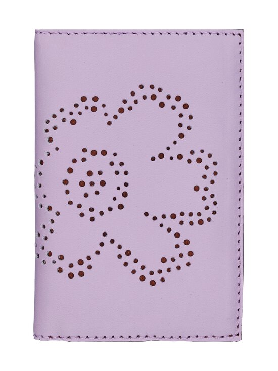 400 LILAC, BROWN Marimekko Imprint Fold Unikko -nahkalompakko |One