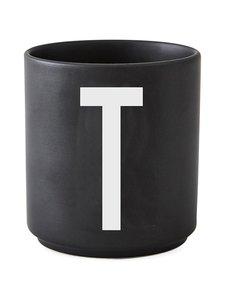 Design Letters - Letter mug, T - MUSTA | Stockmann