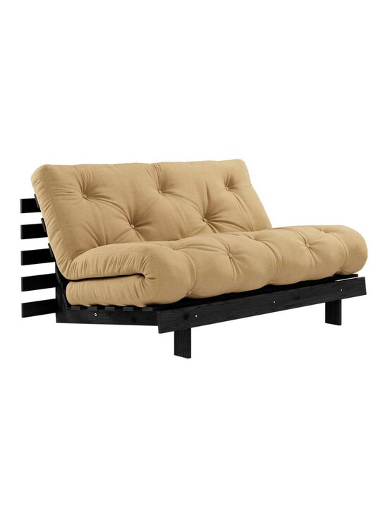 Karup - Roots-futonsohva wheat beige / musta L 140 cm - BEIGE | Stockmann - photo 1