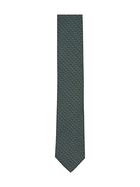 Stockholm Kravatt - Dot Check-silkkisolmio - 24 GREEN | Stockmann - photo 1