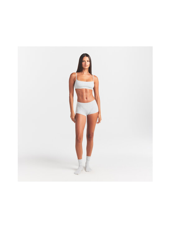 SKIMS - Everyday Cotton Boyshort -alushousut - LIGHT HEATHER GREY | Stockmann - photo 2