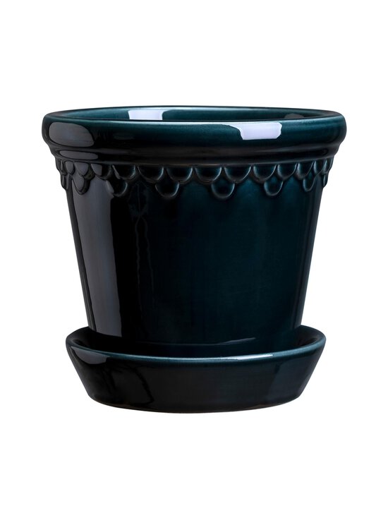 Bergs Potter - Københavner Glazed -ruukku Ø 12 cm - PETROLEUM BLUE - photo 1 Bergs Potter - Københavner Glazed -ruukku Ø 12 cm - PETROLEUM BLUE | Stockmann - photo 1