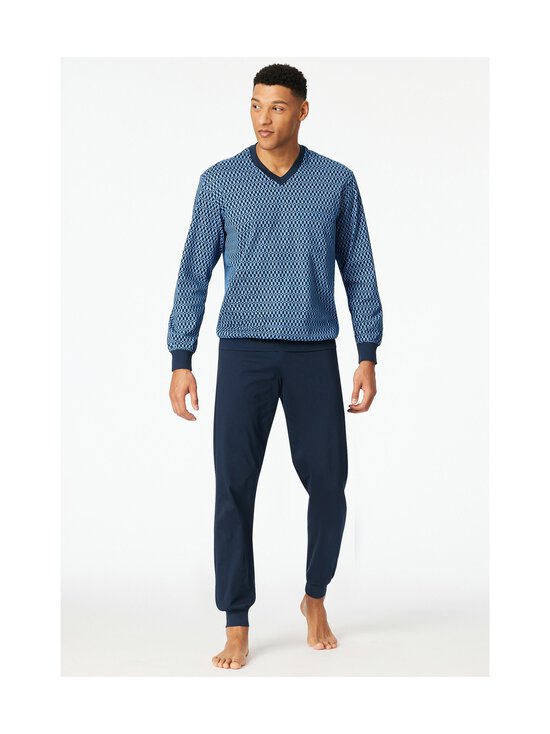 Schiesser - Long-pyjama 2-osainen - 800 BLUE | Stockmann - photo 2