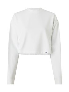 Calvin Klein Jeans - Milano Cropped -collegepaita - YAF BRIGHT WHITE | Stockmann