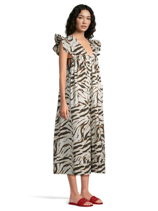 Ganni - Angel Long -mekko - 135 EGRET | Stockmann - photo 4