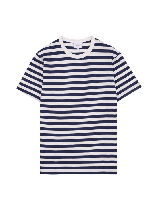 Makia - Verkstad t-krekls - 674 NAVY - WHITE | Stockmann - photo 1