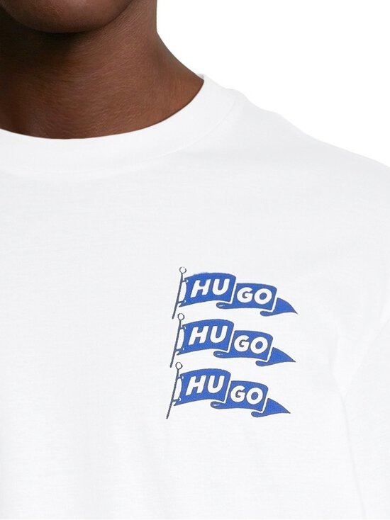 HUGO - Nalien t-paita - 100 WHITE | Stockmann - photo 4