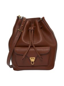 Coccinelle - Beat Generation Medium -nahkalaukku - W11 COGNAC | Stockmann