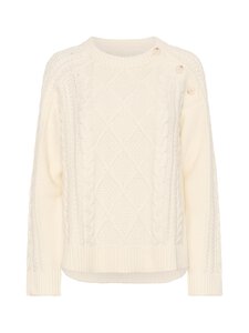 Part Two - ZivaPW adīts džemperis - 110701 WHISPER WHITE | Stockmann