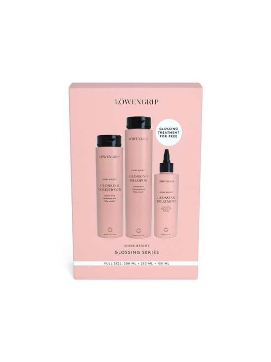 Löwengrip - Shine Bright Glossing Value Kit -hiustenhoitopakkaus - NOCOL | Stockmann - photo 1