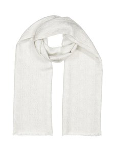 A+more - Sall Jimmer Jacquard Lurex 70 × 180 cm - WHITE/SILVER | Stockmann