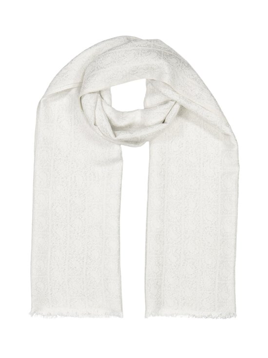 A+more - Sall Jimmer Jacquard Lurex 70 × 180 cm - WHITE/SILVER | Stockmann - photo 1